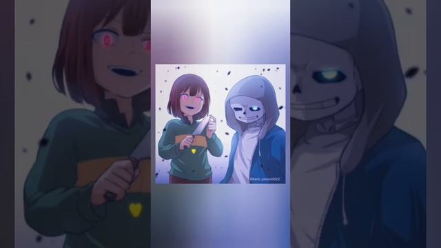 чара санс # undertale