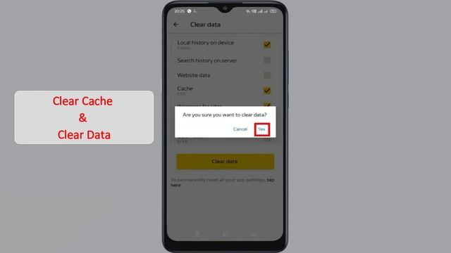 Fix Yandex Start Black Screen Error Problem solve on Android