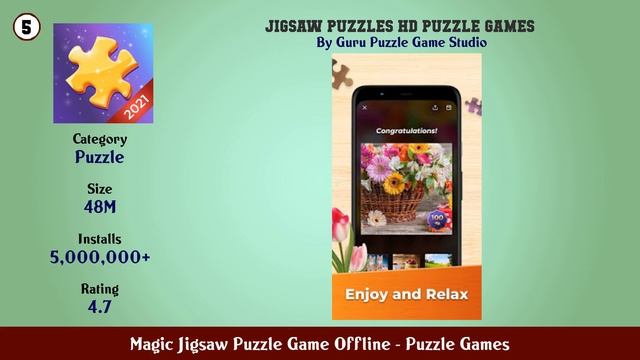 Top 10 Magic Jigsaw Puzzle Game Offline Android Games