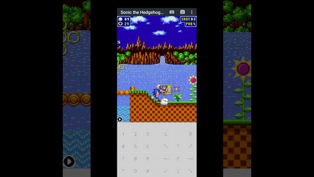 Sonic Golf (JAVA) Gameplay