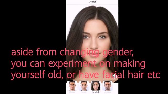 Gender change filter | face app | How to change gender