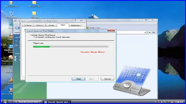 How to test Voice and Sound Hardware in Windows XP