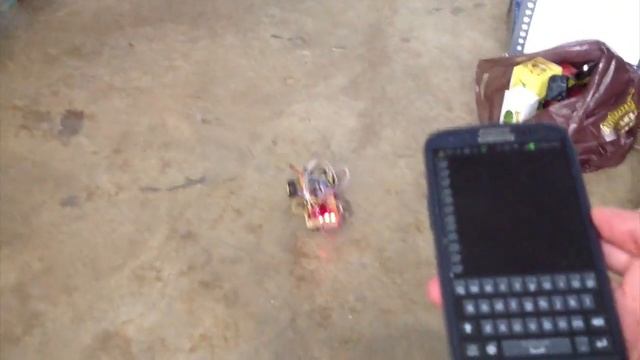 arduino android sl4a gyroscope bluetooth controlled car