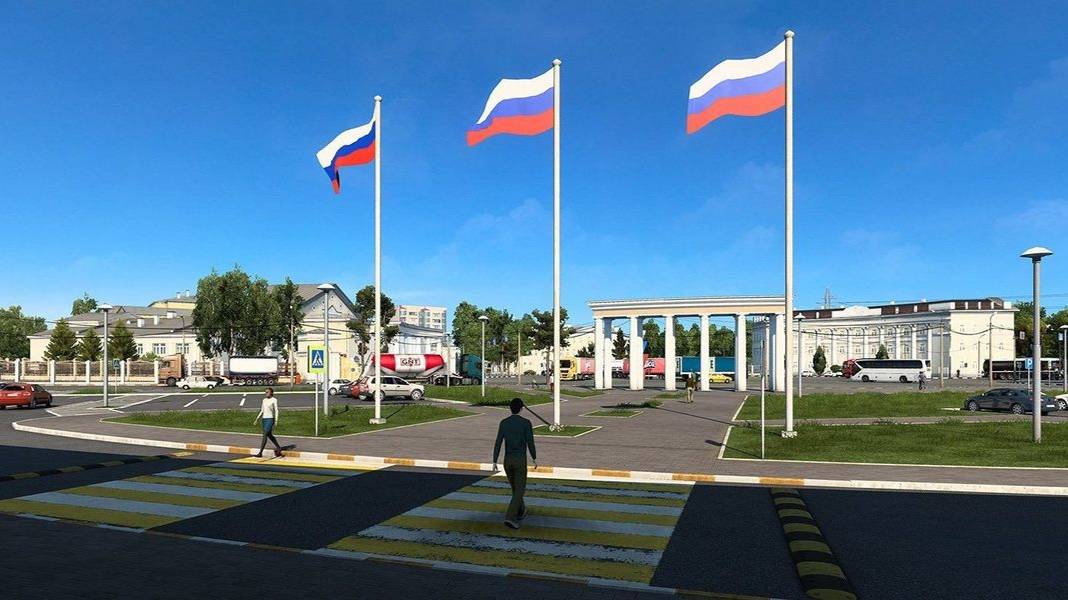 Euro Truck Simulator, Россия, Владивосток - Хабаровск.