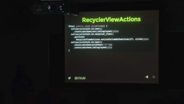 Advanced Android Espresso by Chiu-Ki Chan at DroidKaigi 2016