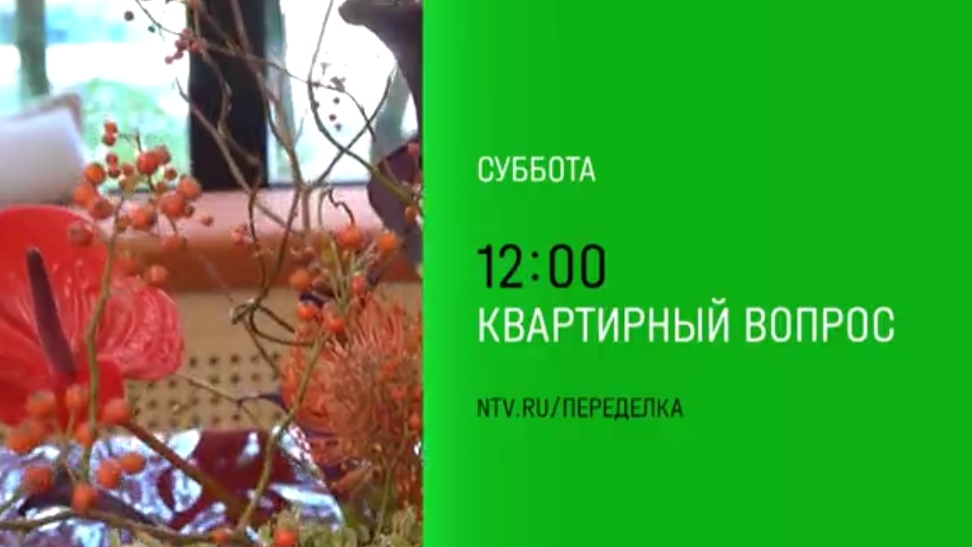 Анонс, Квартирный Вопрос, новый выпуск, Суббота в 12:00  на НТВ, 2024