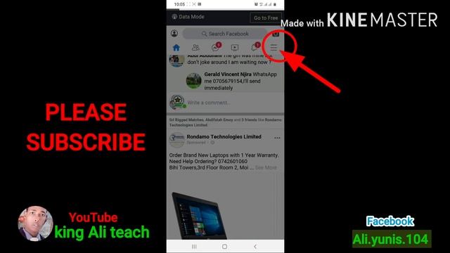 HOW TO HIDE ONLINE ACTIVATE STATUS ON FACEBOOK MESSENGER/ ANDROID |By king Ali teach