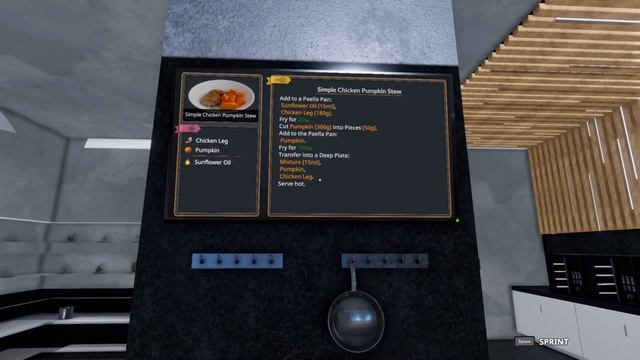 How to Make FIVE STAR Simple Chicken Pumpkin Stew - Cooking Simulator Quick Bites