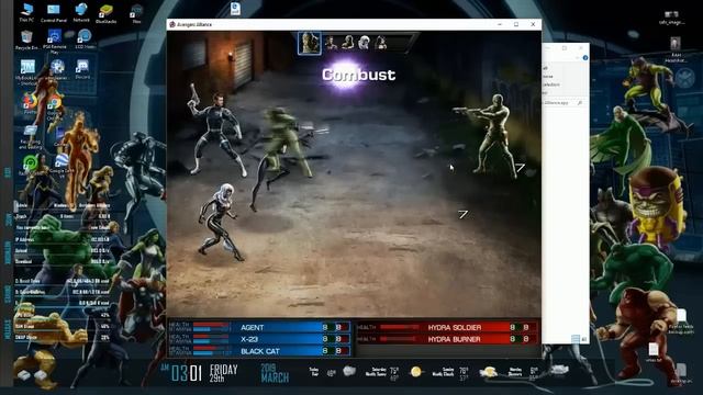 Marvel Avengers Alliance Redux-Preview of April build