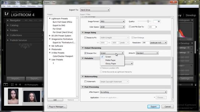 Light room - Быстрый старт. Урок №8. Экспорт фотографий из Lightroom. (Евгений Карташов)