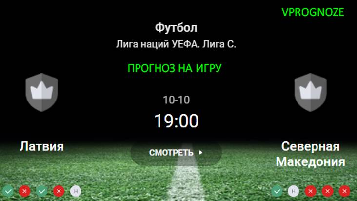 Сложный поединок. Латвия - Северная Македония прогноз на матч Лига наций УЕФА. 10 октября 2024