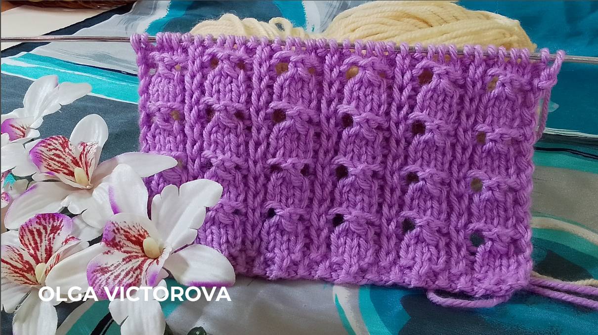 395  АЖУРНЫЕ ДОРОЖКИ СПИЦАМИ Вязание спицами Узоры Knitting patterns