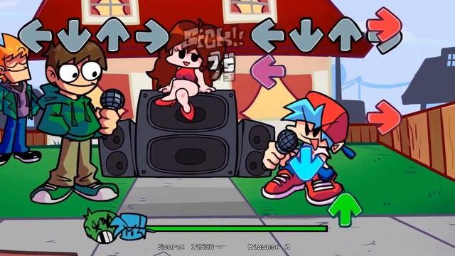 Friday Night Funkin Online VS Edd Tord  Uberkids FNF Mod Picos SchoolEddsworld
