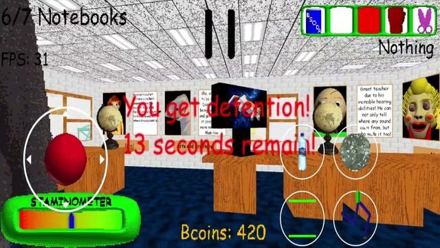 Baldi's Basics recebeu um MOD peculiar