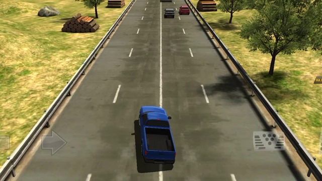 Уворачиваюсь от машин в Traffic Racer без встречной