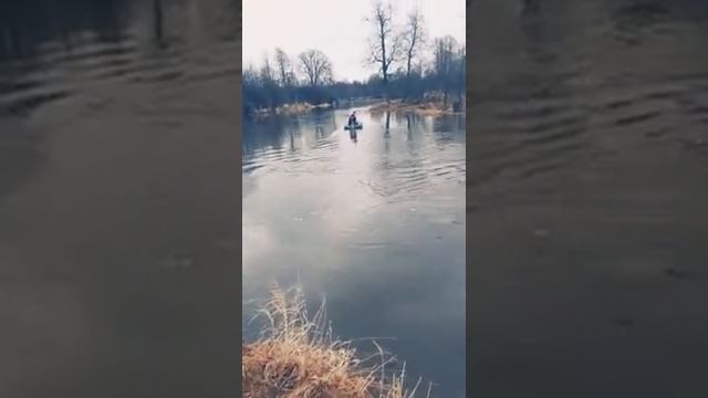 Сделали лодочный мотор своими руками