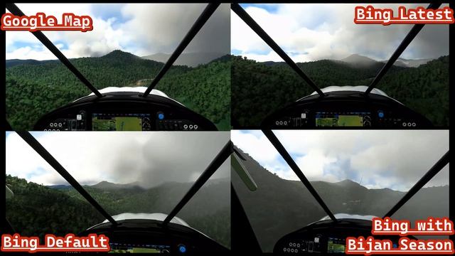 REVIEW BATTLE OF THE MAPS! MSFS 2020 Map Enhancement Mod Virtual Reality Flight