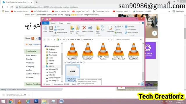 How To Download & Install Font in windows 8.1(Fonts ਕਿਵੇ ਇੰਸਟਾਲ ਕਰੀਏ ? )
