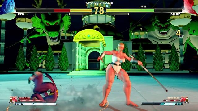 SFV:CE 👊 Ken VS Falke 👊 [PC MOD]