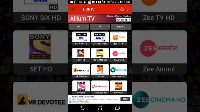 One Application Install waiting (Live Tv,Video,Movies,Adult Show) All,Best Application 2019