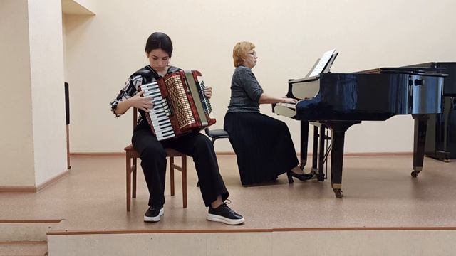 С. Казаков. "Концертная пьеса". Исполняет Кузьмина Олеся.