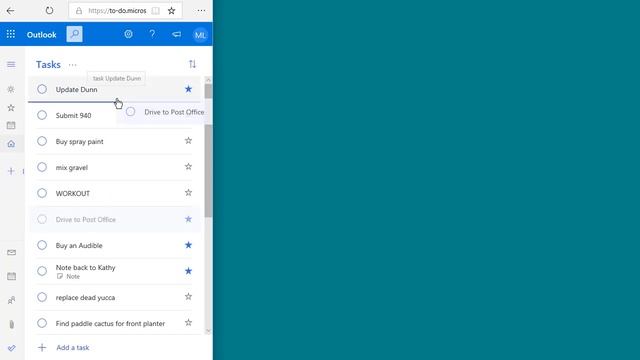 Microsoft To-Do Quick Start