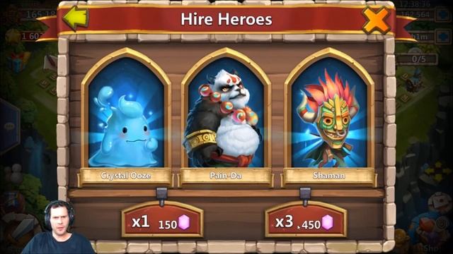 Rolling 120,000 Gems For Anubis NEW Hero Android Castle Clash