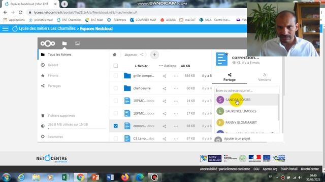 Nextcloud le cloud de l'ENT