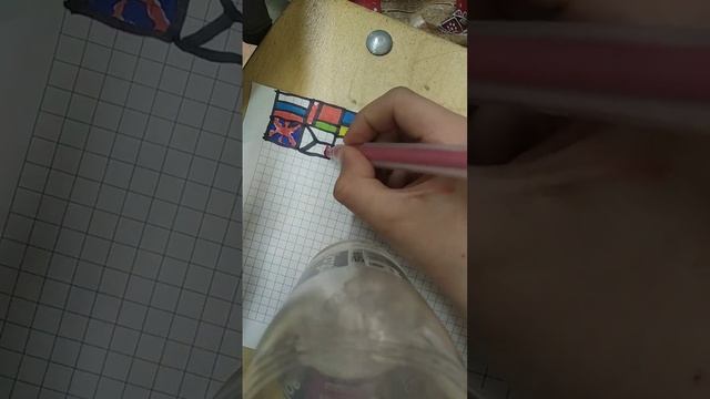 Рисую флаги(Чехословакия) #shorts #рисуюфлаги #чехословакия