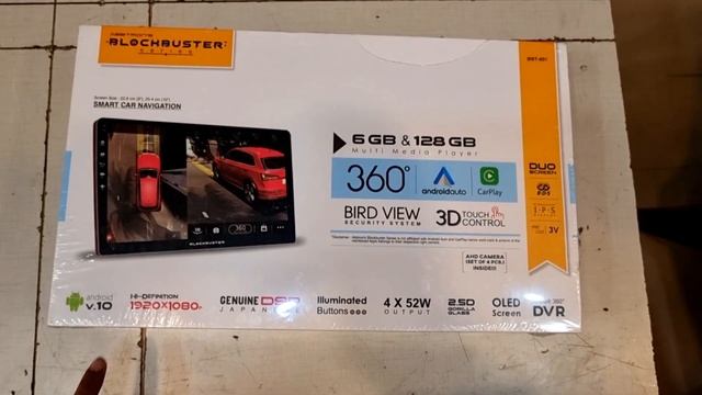 Blockbuster BBT 601 Android | 6 +128 GB | With 360° Camera | 3D Touch | DVR | DSP | 6268777684