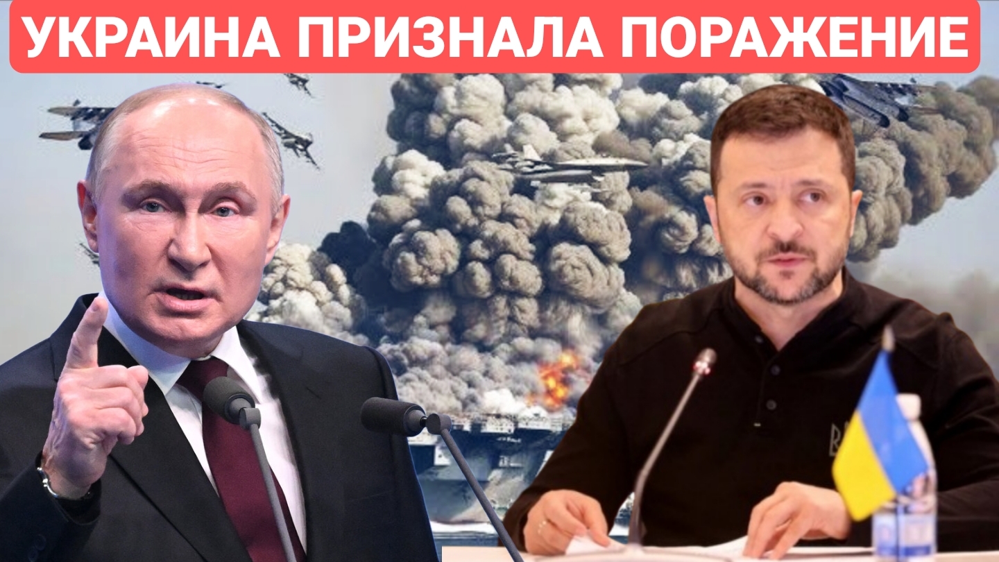 УКРАИНА ПРИЗНАЛА ПОРАЖЕНИЕ. ПОСЛЕДНИЙ НОВОСТИ РОССИЯ И УКРАИНА. СЕГОДНЯ ФРОНТЕ СВОДКА.