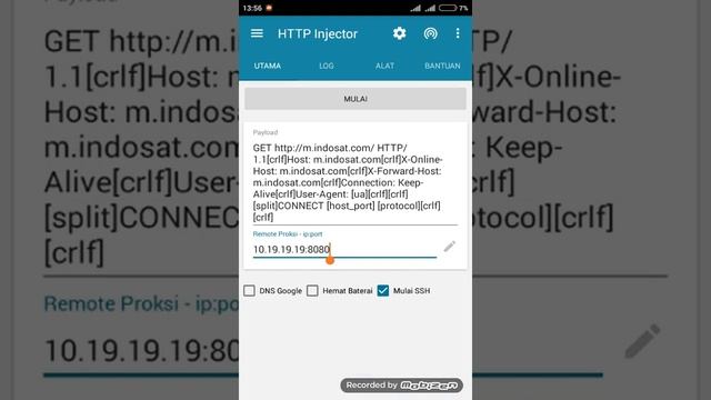 Cara membuat config http injector indosat 2016