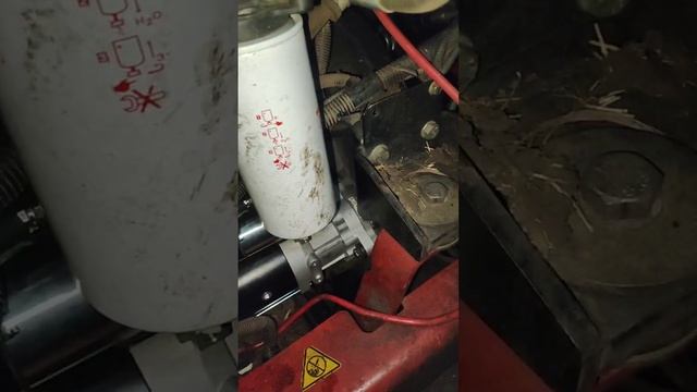 Установка стартера ISKRAMOTOR IMS100308 на Технику BUHLER RSM 2400, дв. Cummins QSM11