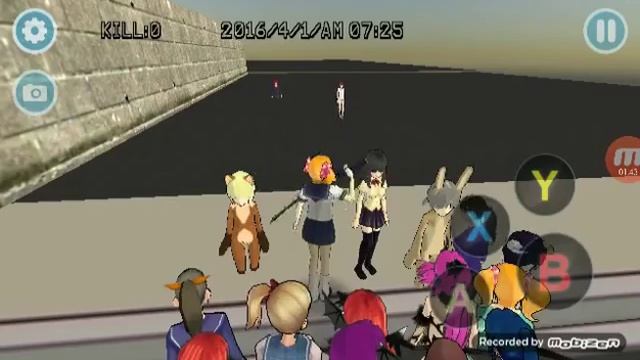 Yandere simulator android gameplay w/ faze yery