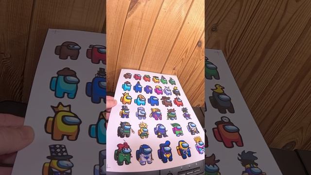 Наклейки Among Us