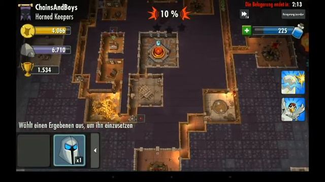 let´s show Dungeon Keeper Android episode 001 Erste Vorstellung