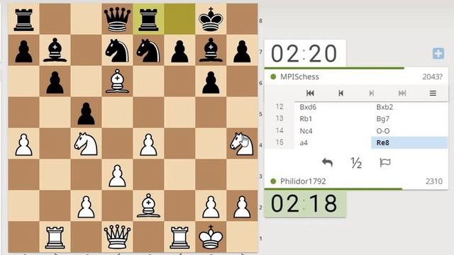 Универсальная система (расстановка Филидора) против Сицилианки (Philidor setup vs Sicilian)