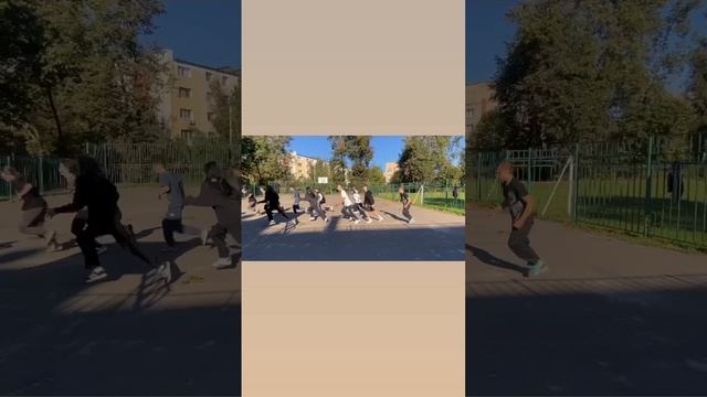 День Здоровья в школе начинается с зарядки!