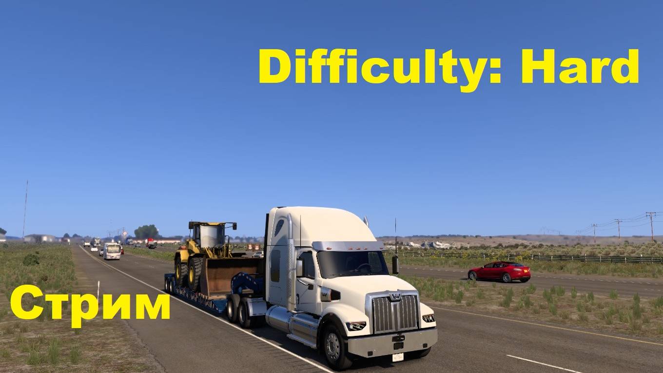 American Truck Simulator 1.50 Difficulty: Hard❤️✅