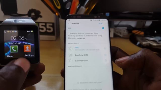 Please install Bt notifier app in remote device fix for Chinese Smartwatch