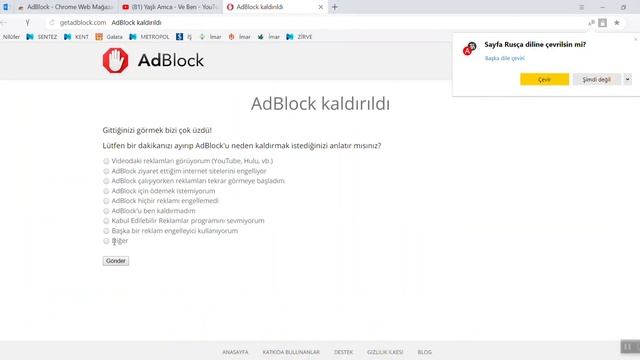 Reklamsız Youtube İzleme... Adblock... Reklam Engelleme...