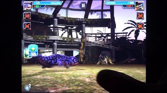 Kleine Krieger vs Booster-Dinos - Jurassic World: The Game [HD+] #583 Let's Play [DEUTSCH]