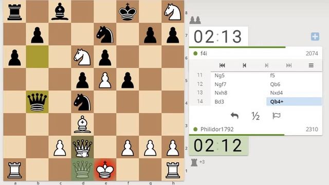 Французская защита, Фланговый гамбит (French Defense, Wing Gambit)