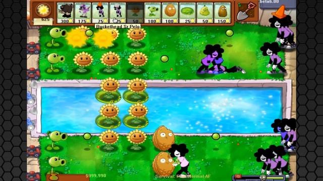 PVZ Brutal Mode Living Dead Beta6.00 Survival Pool