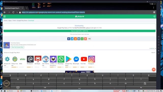 Install/Run Google Play store in Gameloop Emulator.Install Any Google play Store App directly