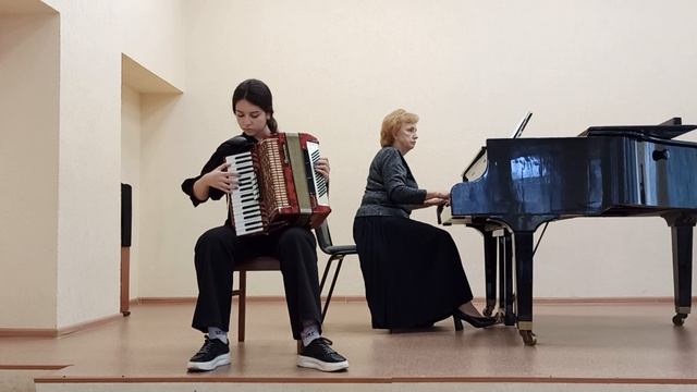 С. Казаков. "Концертная пьеса". Исполняет Кузьмина Олеся.