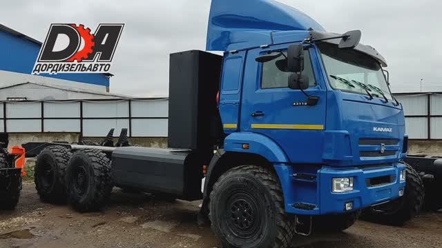 Система пожаротушения на примере Камаза 43118
