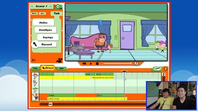 Timmy develops a taste for bagels - Nickelodeon Toon Twister 3-D