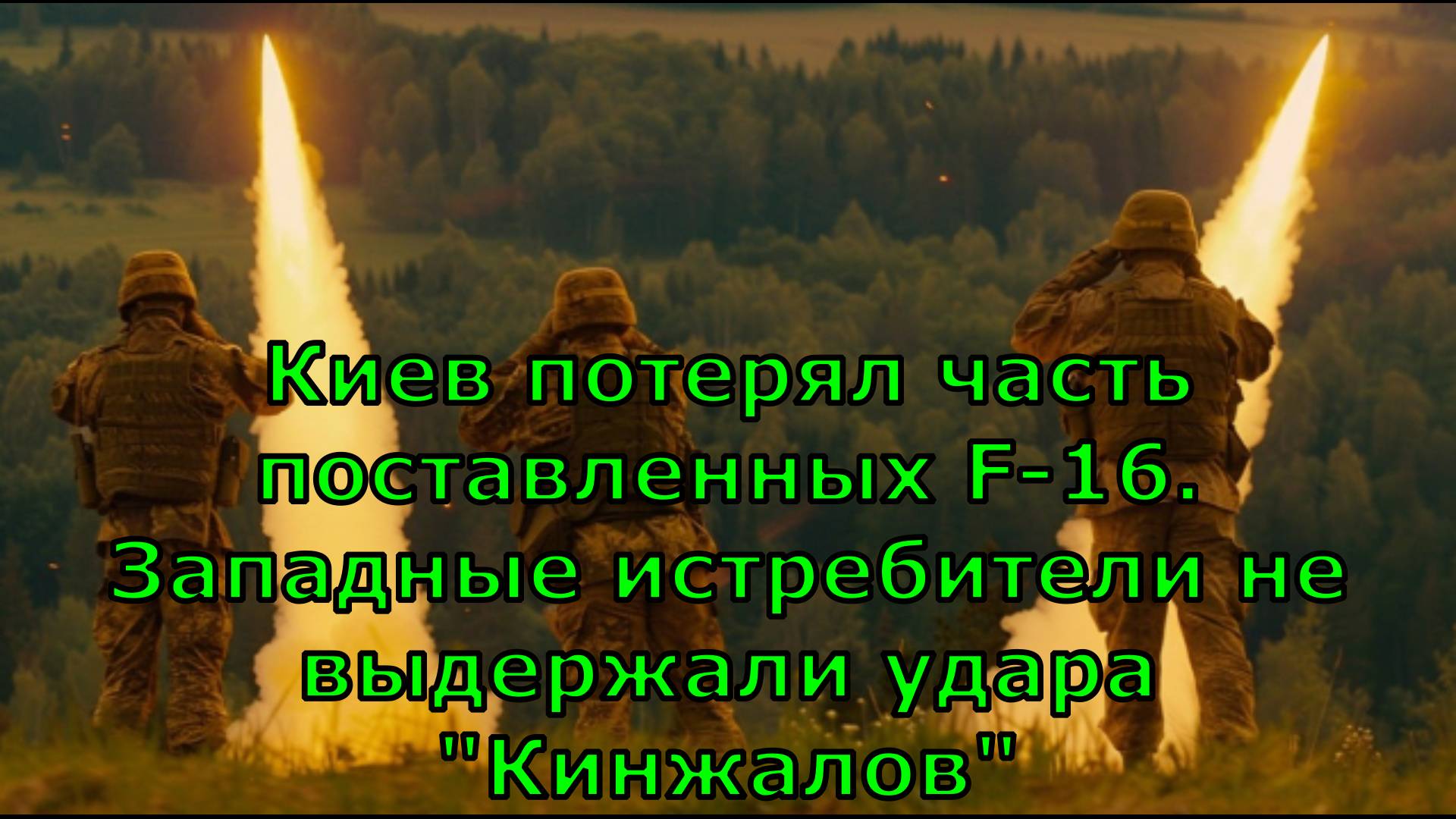 Киев потерял часть поставленных F-16. Западные истребители не выдержали удара "Кинжалов"