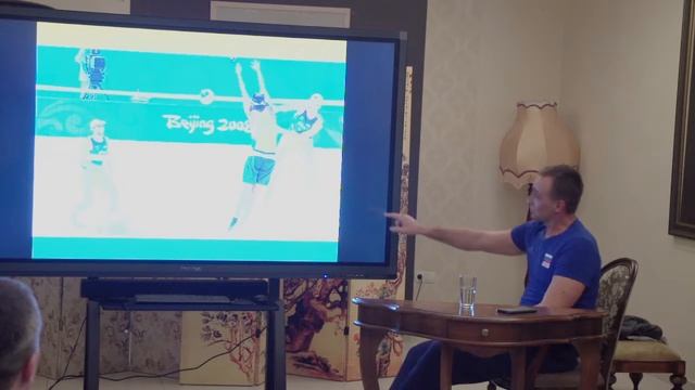 Дмитрий Барсук. Беседа о пляжном волейболе. Жостово. 04/03/17